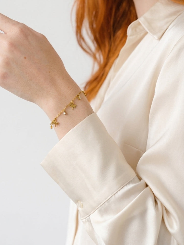 Guldsmed Charm Armbånd