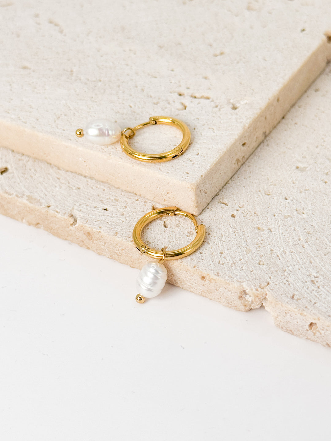Pearl Hoops