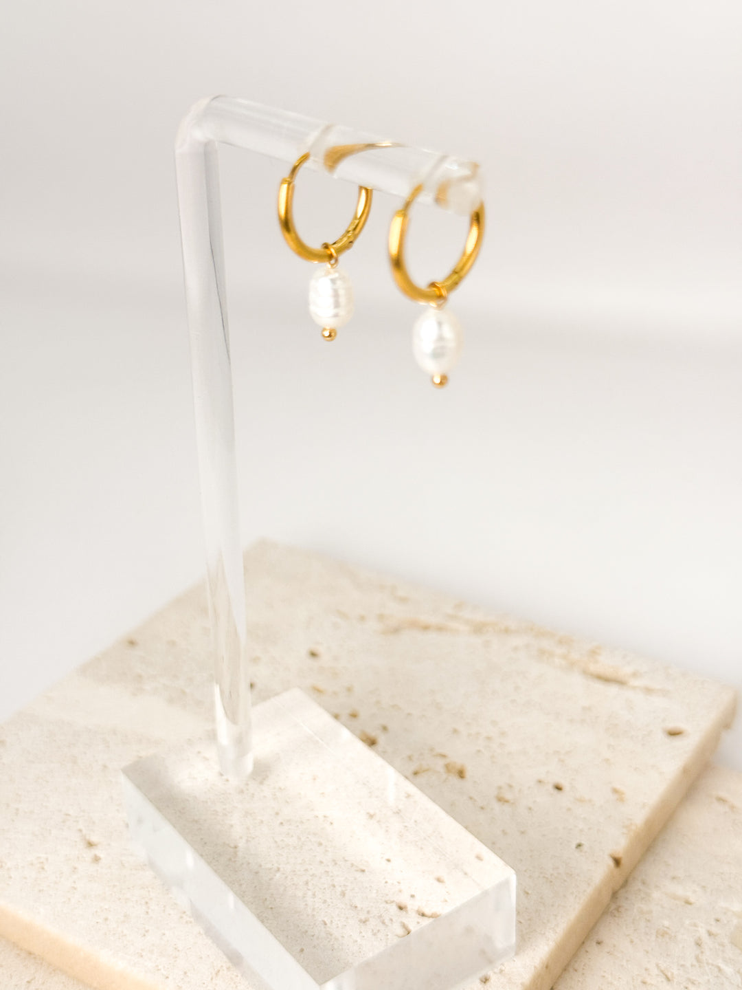Pearl Hoops